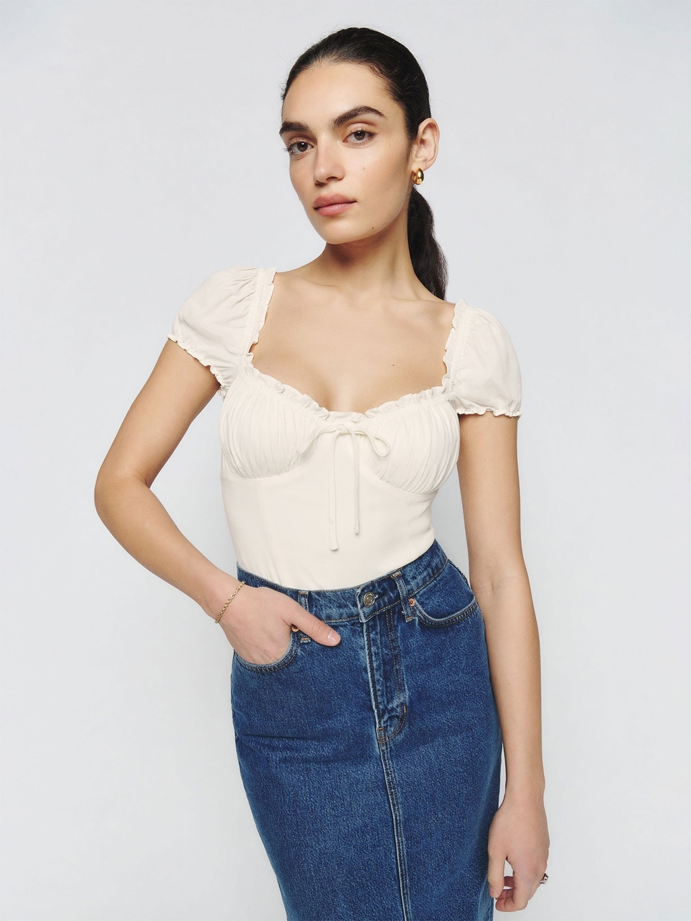 Reformation Micaela Top - Gossamer